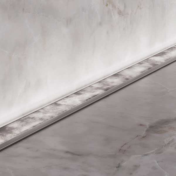 Экран LINE-2000 MARBLE GREY (Arlight, Пластик)
