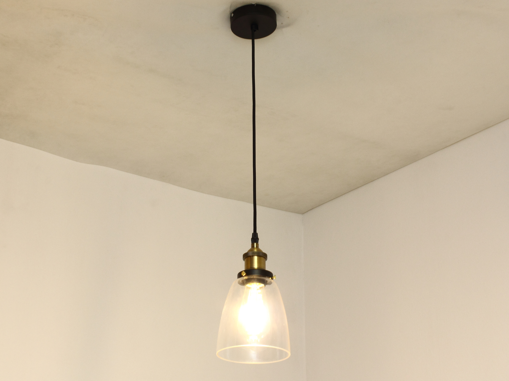 Светильник лофт PG208-E PA30 (220V, E27, стекло)