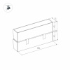 Светильник MAG-FLAT-FOLD-45-S805-24W Warm3000 (WH, 100 deg, 24V) (Arlight, IP20 Металл, 5 лет)