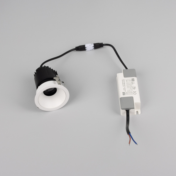 Светильник MS-ARADO-BUILT-R55-7W Warm3000 (WH-WH, 55 deg, 230V) (Arlight, IP20 Металл, 5 лет)