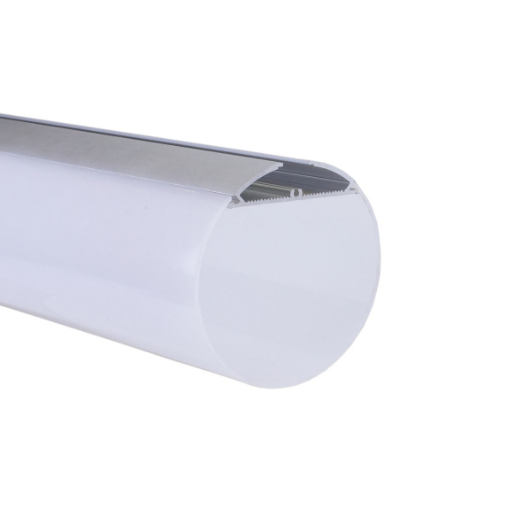 Алюминиевый профиль круглый 311 (2500x60мм с рассеивателем)