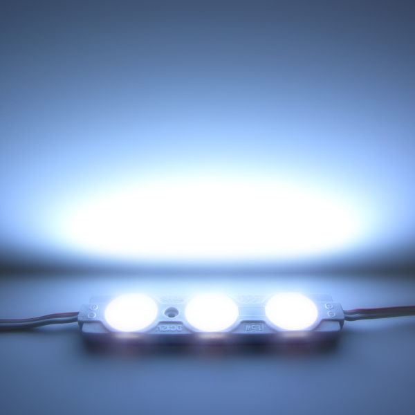 Светодиодный модуль прямоугольный 2835-3 ZB3T (1,5W, 12V, Cool White)