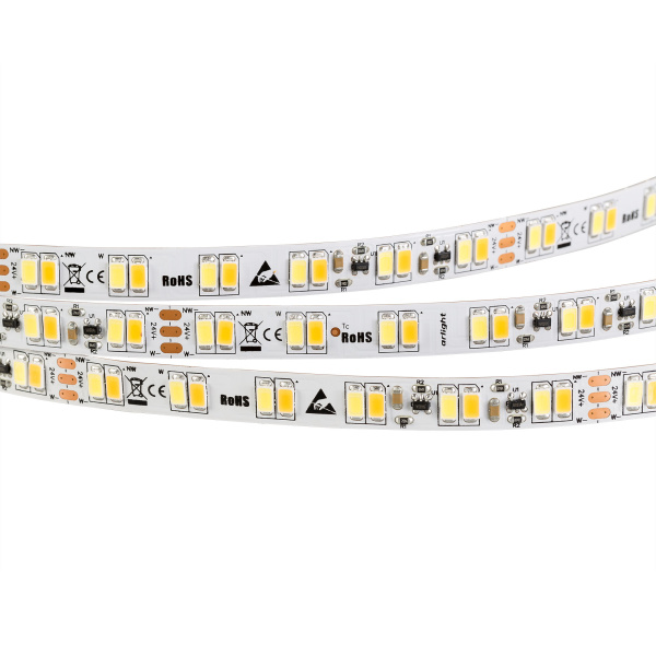 Лента IC2-5000 24V White-MIX 4x (5630, 600 LED, LUX) (Arlight, 25 Вт/м, IP20)