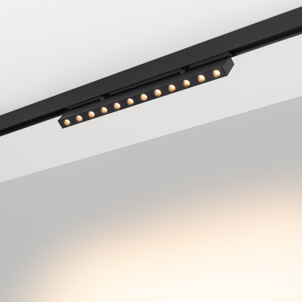 Светильник MAG-DOTS-FOLD-25-S400-12W Warm3000 (BK, 30 deg, 24V) (Arlight, IP20 Металл, 5 лет)