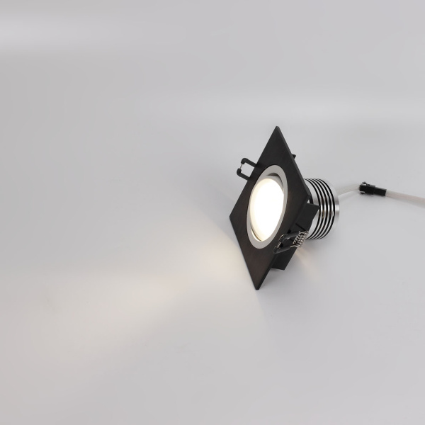 Светодиодный светильник встраиваемый 99-1 head Nest Series Black Square (5W,Day White)