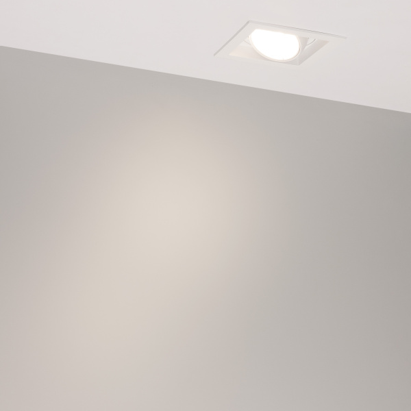 Светильник MS-VORTEX-BUILT-S117x117-20W Day4000 (WH-WH, 20 deg, 230V) (Arlight, IP20 Металл, 5 лет)