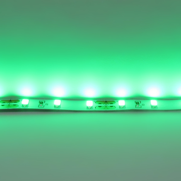 Светодиодная лента  Standart PRO class, 5730, 60led/m, Green,12V, IP20