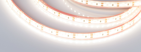 Лента RTW 2-5000PGS 12V Cool 2x (3528, 600 LED, LUX) (Arlight, 9.6 Вт/м, IP67)
