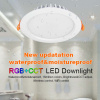 Светодиодный светильник Mi-Light FUT069 DOWNLIGHT GB170 (220V, 15W, RGB+CCT, IP54)