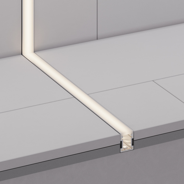 Профиль FLOOR22-H27-2000 ANOD (Arlight, Алюминий)