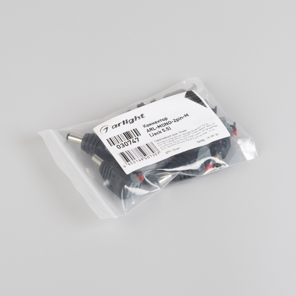 Коннектор ARL-MONO-2pin-M (Jack 5.5) (Arlight, -)