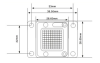 Мощный светодиод ARPL-20W-EPA-3040-WW (700mA) (Arlight, -)