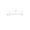 Экран LINE-6070-UP-2000 OPAL (Arlight, Пластик)