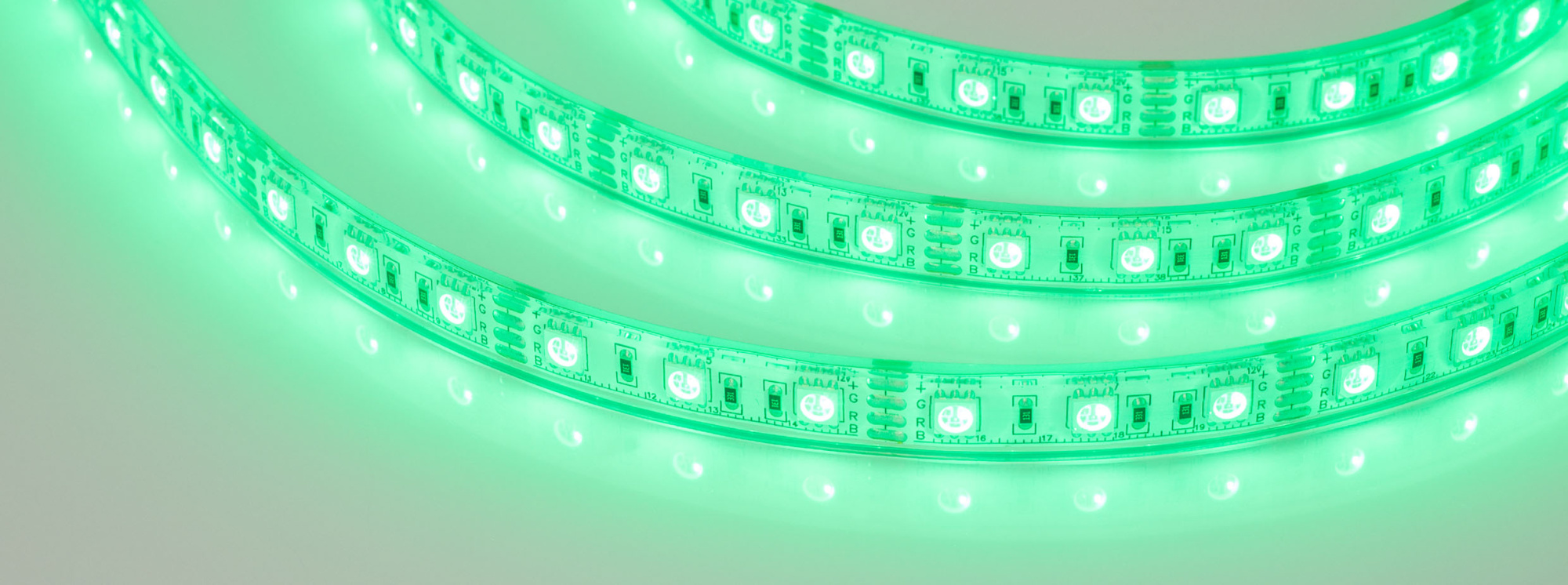 Лента герметичная RTW-PU-B60-12.5mm 12V RGB (14.4 W/m, IP68, 5060, 5m) (Arlight, -)