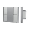 INTELLIGENT ARLIGHT Кнопочная панель DALI-201-23-4K-D2-IN Silver (BUS, Frame) (IARL, IP20 Металл, 3 года)