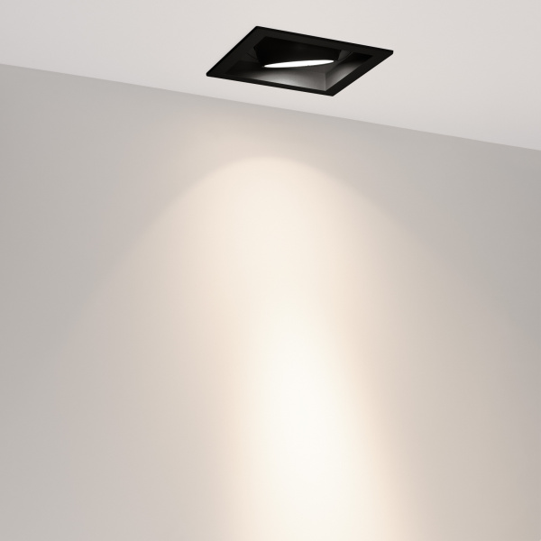 Светильник MS-VORTEX-BUILT-S140x140-30W Day4000 (BK-BK, 17 deg, 230V) (Arlight, IP20 Металл, 5 лет)