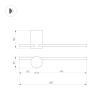Светильник SP-VINCI-S600x55-7W Day4000 (WH, 110 deg, 230V) (Arlight, IP20 Металл, 3 года)