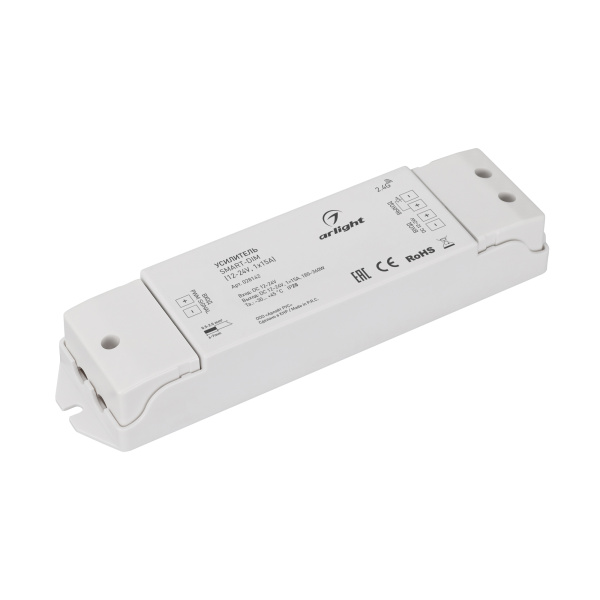 Усилитель SMART-DIM (12-24V, 1x15A) (Arlight, IP20 Пластик, 5 лет)