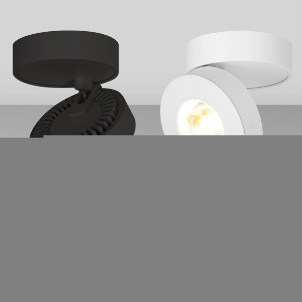 Светильник SP-MONA-SURFACE-R100-12W White5000 (WH, 24 deg) (Arlight, IP40 Металл, 3 года)