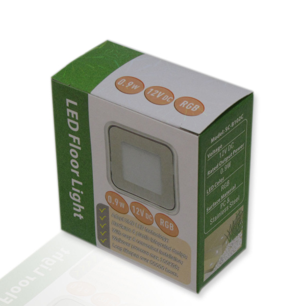 Светодиодный светильник точечный SST IP67 (0,9W, 12V, RGB).