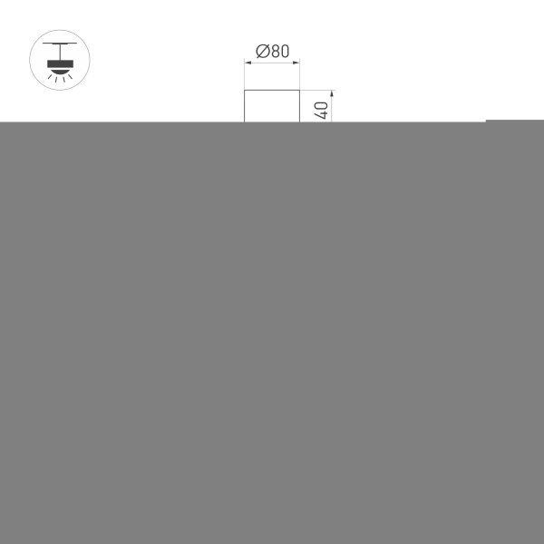 Светильник SP-PIPE-HANG-L300-R30-9W Warm3000 (BR, 24 deg, 230V) (Arlight, IP20 Металл, 3 года)
