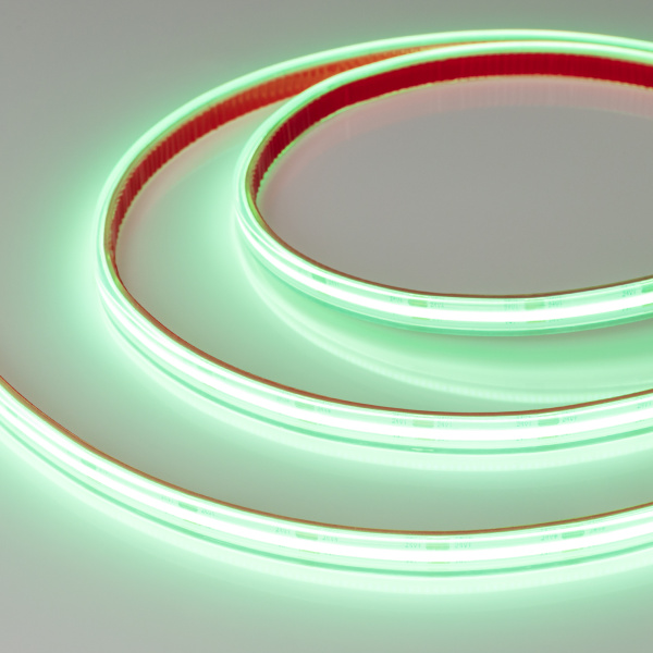 Лента COB-5000PS-CSP-544-24V Green (10mm, 11.5W, IP67) (Arlight, -)
