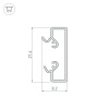 Основание ALU-BASE-2000 Small (Arlight, Металл)