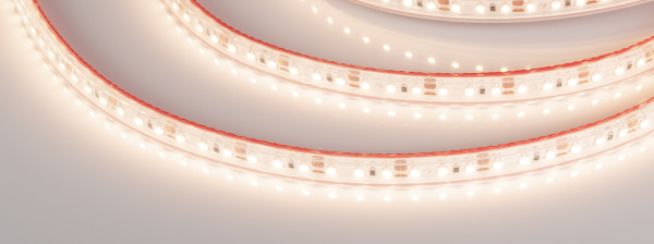 Лента RTW2-5000PS 12V Day4000 2x (3528, 600 LED, LUX) (Arlight, 9.6 Вт/м, IP67)