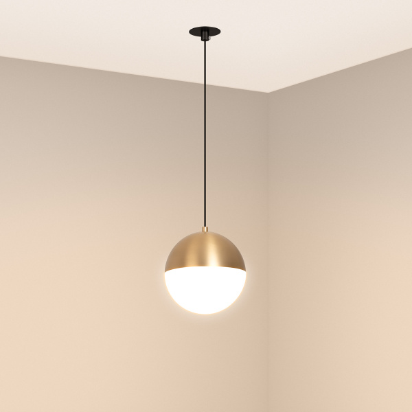 Светильник SP-EMISFERO-HANG-BUILT-R150-11W Warm3000 (GD, 170 deg, 230V) (Arlight, IP20 Металл, 3 года)