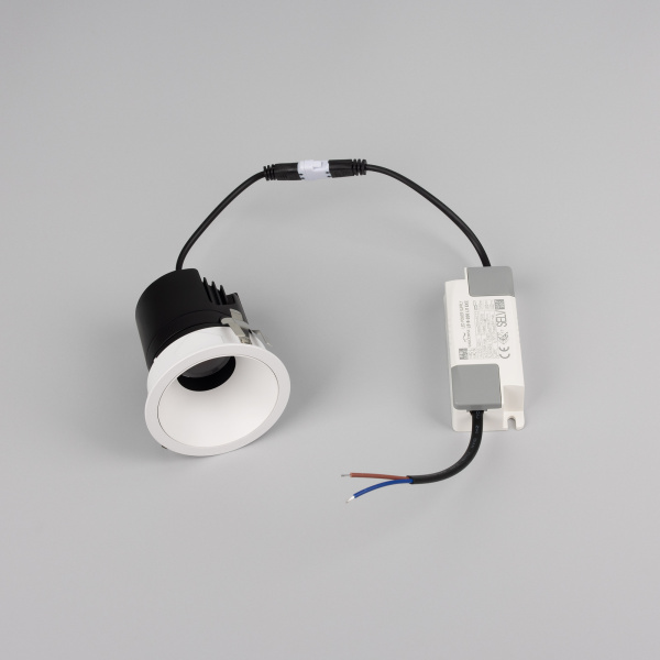 Светильник MS-ARADO-BUILT-R65-9W Warm3000 (WH-WH, 55 deg, 230V) (Arlight, IP20 Металл, 5 лет)