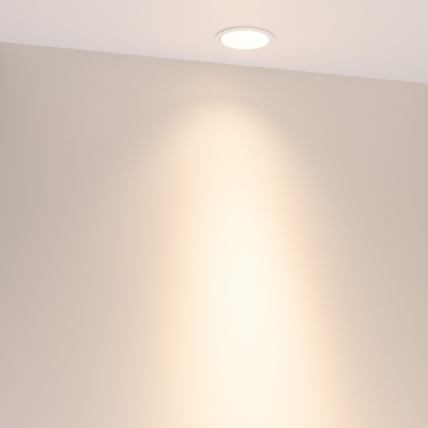 Светильник MS-ARADO-BUILT-R65-9W Warm3000 (WH-WH, 24 deg, 230V) (Arlight, IP20 Металл, 5 лет)