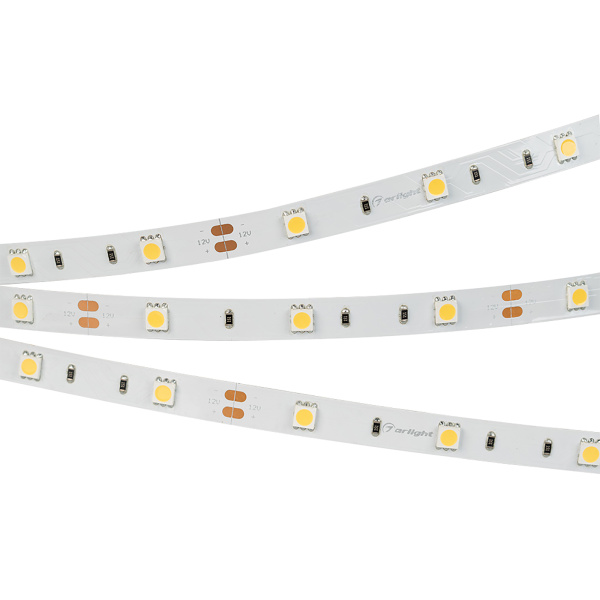 Лента RT 2-5000 12V Day4000 (5060, 150 LED, LUX) (Arlight, 7.2 Вт/м, IP20)