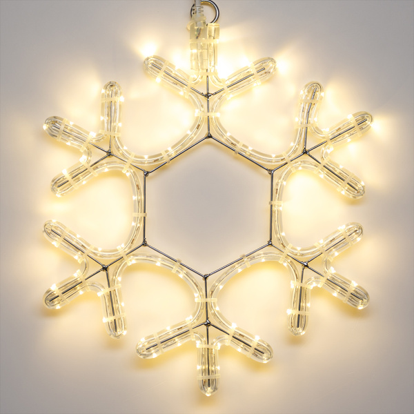 Фигура ARD-SNOWFLAKE-M7-450x375-108LED Warm (230V, 6.5W) (Ardecoled, IP65)