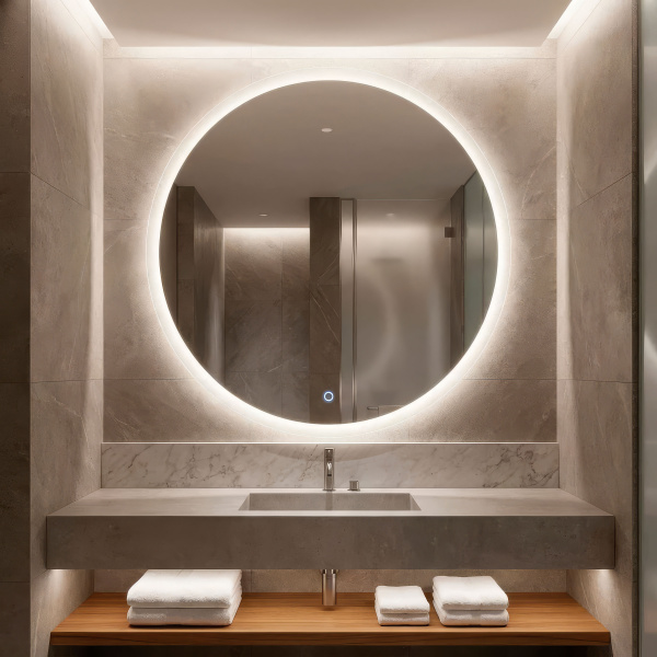 Диммер SR-PRIME-MIRROR-S29x26-BK (12-24V, 48-96W, TOUCH) (Arlight, IP20 Пластик, 2 года)