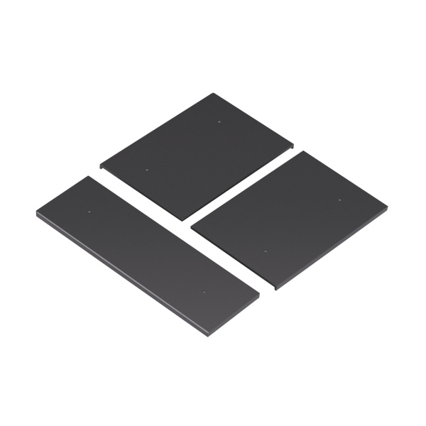 INTELLIGENT ARLIGHT Накладка панели KNX-23-3G-SUF Dark Grey (Backlight) (IARL, IP20 Металл, 2 года)