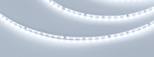 Лента UL-A140-3.5mm 24V White6000 (6 W/m, IP20, 2835, 5m) (Arlight, узкая)