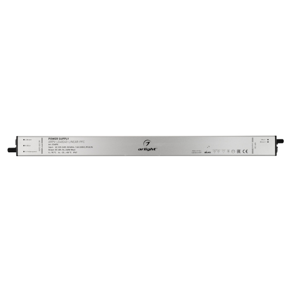 Блок питания ARPV-LG48240-LINEAR-PFC (48V, 5A, 240W) (Arlight, IP67 Металл, 5 лет)