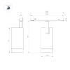 Светильник MAG-ORIENT-SPOT-R45-12W Warm3000 (BK, 24 deg, 48V) (Arlight, IP20 Металл, 5 лет)
