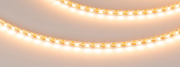 Лента FC-A120-5mm 24V Warm2400-CX1 (10 W/m, IP20, 5m) (Arlight, резка 1 светодиод)