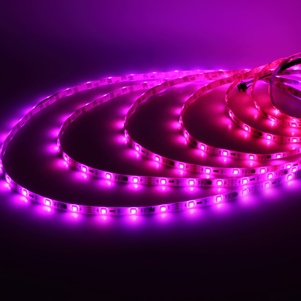 Светодиодная лента 5050, 30 led/m, A32, RGB-SPI, WS2811A controlled, 12V, IP65