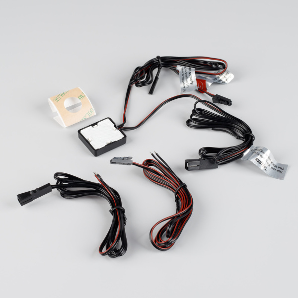 Диммер SR-PRIME-MIRROR-S29x26-BK (12-24V, 48-96W, TOUCH) (Arlight, IP20 Пластик, 2 года)