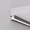 Профиль с экраном SL-KANT-H10-SQUARE-2000 IRON GREY (Arlight, Алюминий+пластик)