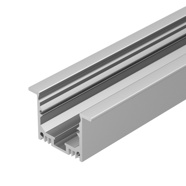 Профиль с экраном SL-LINIA49-F-2500 ANOD+OPAL (Arlight, Алюминий)