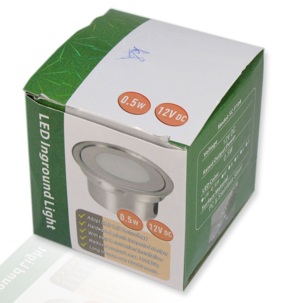 Светодиодный светильник точечный RST IP67 (0,5W, 12V, Warm White)