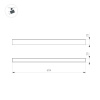Светильник MAG-FLAT-25-L600-18W Warm3000 (WH, 100 deg, 24V) (Arlight, IP20 Металл, 5 лет)