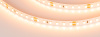 Лента RT-A120-8mm 24V Warm2400 (9.6 W/m, IP20, 2835, 5m) (Arlight, Открытый)