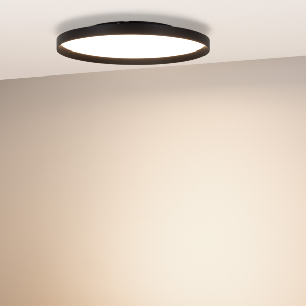 Светильник SP-ESTELY-R600-50W Warm3300-MIX (BK, 80 deg, 230V, TRIAC) (Arlight, IP20 Металл, 5 лет)