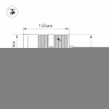 Светильник ALT-RAY-R89-25W Warm3000 (DG, 24 deg, 230V) (Arlight, IP67 Металл, 3 года)