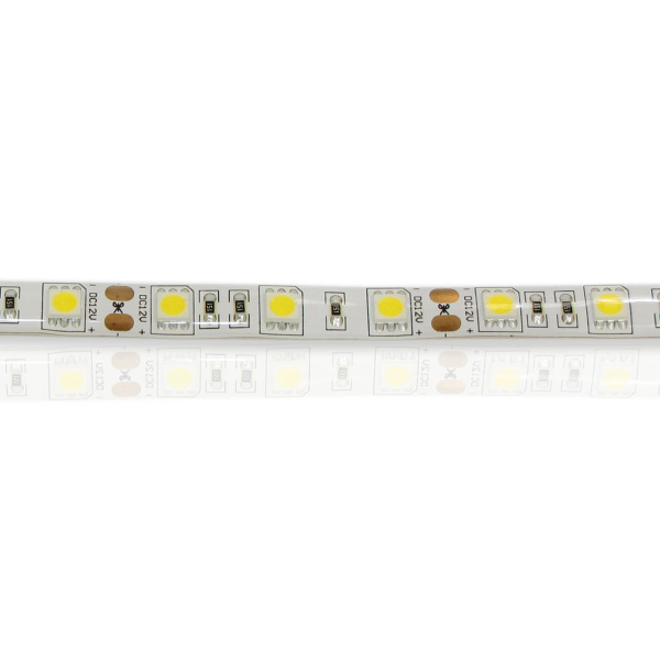 Светодиодная лента LUX class, 5050, 60 led/m, Warm White,12V, IP65