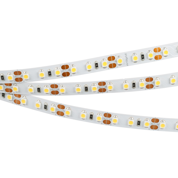 Лента RT 2-5000 12V White5500 2x (3528, 600 LED, LUX) (Arlight, 9.6 Вт/м, IP20)